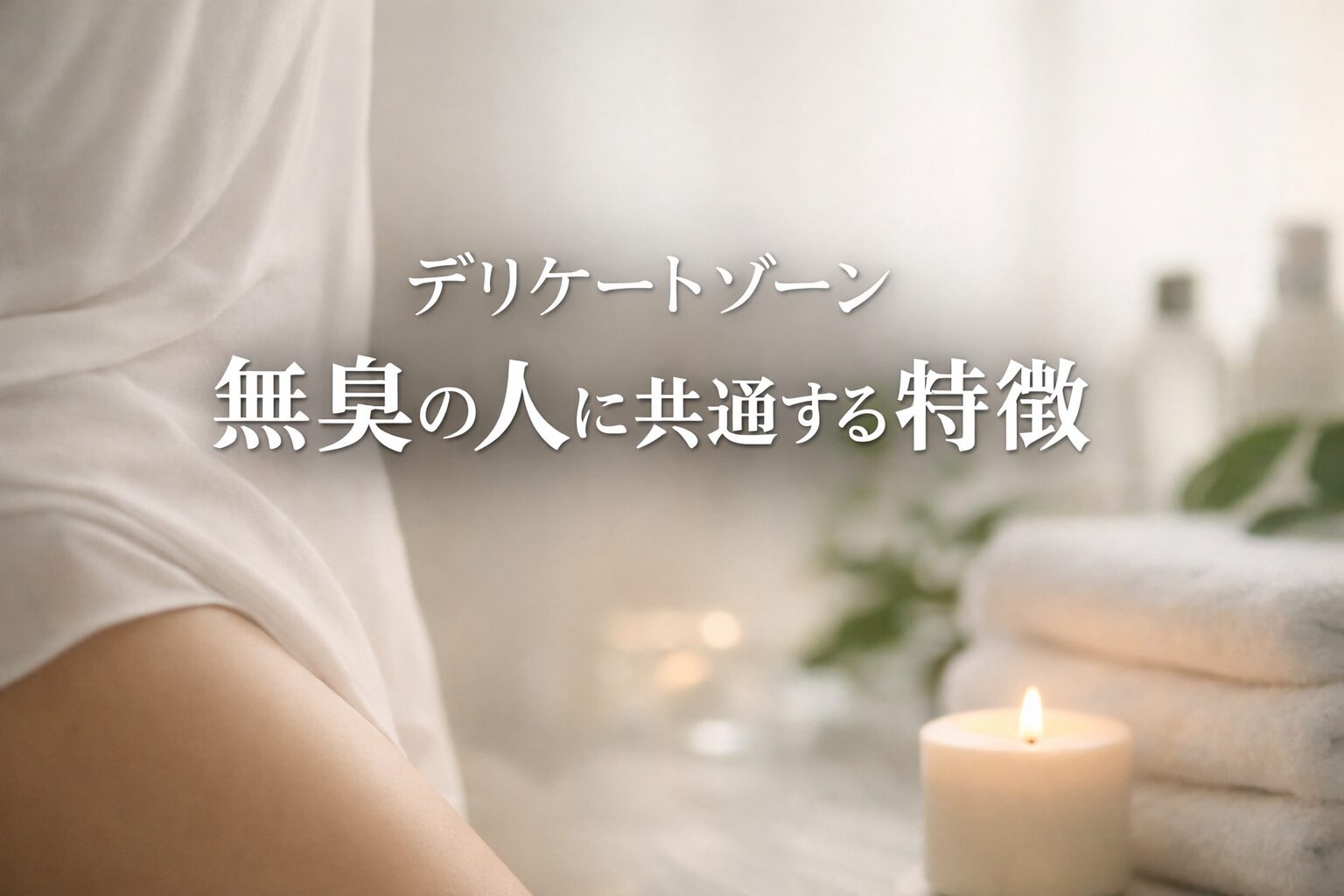 デリケートゾーンが無臭の人に共通する特徴とは？体質・食生活・ケア方法から医学的な理由まで解説